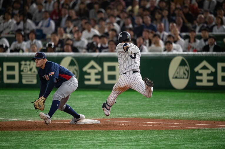WBSCプレミア12 アメリカ戦（2019年）©︎Naoya Sanuki