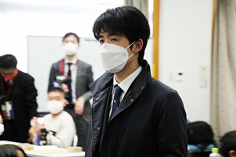 王将戦第1局前日の様子　©NumberWeb