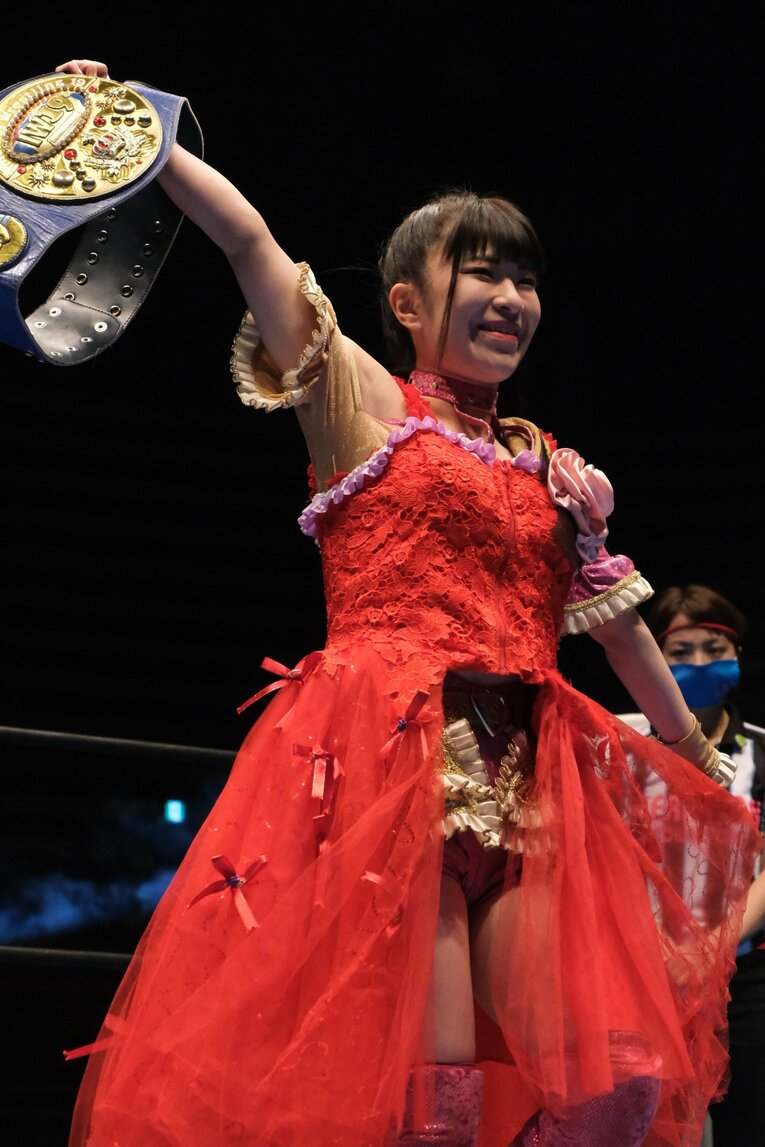 11月13日に藤本つかさとのタイトルマッチを迎えた春輝つくし