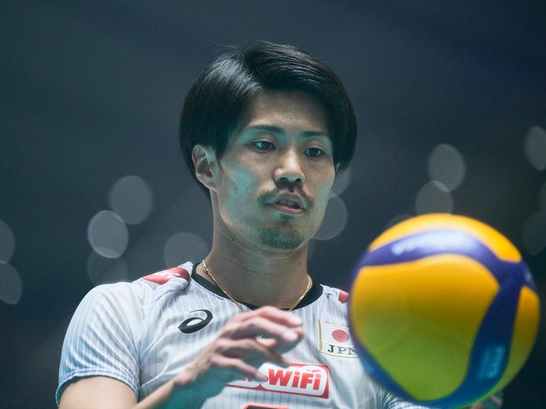 チュニジア戦も先発したセッター関田誠大　©️Yuki Suenaga