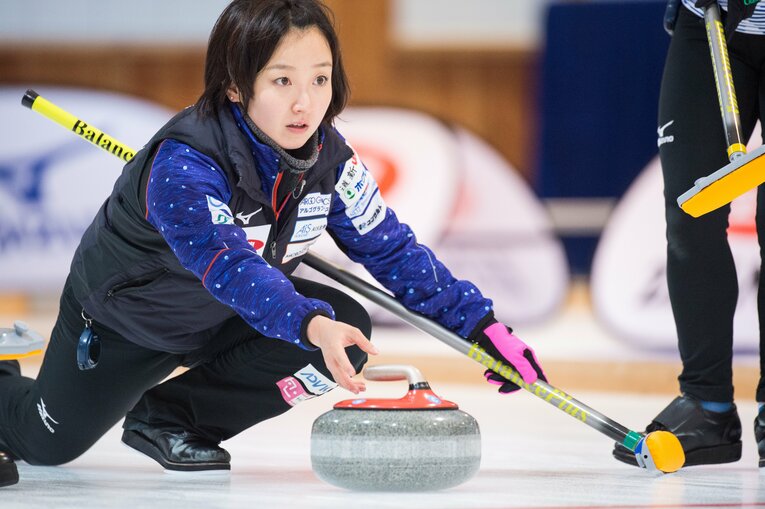 【カーリング女子レア写真】2017年の藤沢五月（写真は右に続きます） ©Nanae Suzuki
