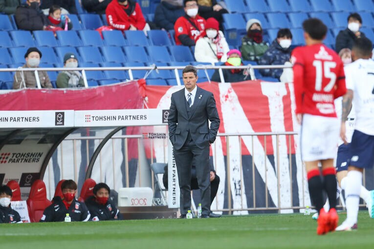 浦和の戦術浸透度には、リカルド・ロドリゲス監督自身も驚いているようだ©Naoki Morita/AFLO