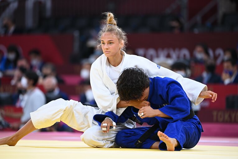 東京五輪でも注目されたビロディド　©JMPA