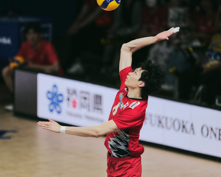 山内晶大（VNLポーランド戦）　©︎Yuki Suenaga