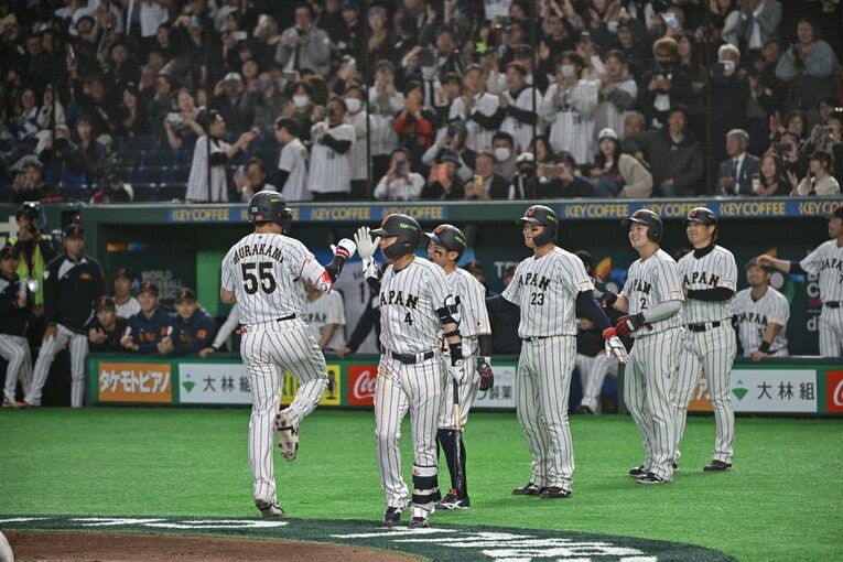 チェコ戦8回、満塁ホームラン【完全版】　©Nanae Suzuki