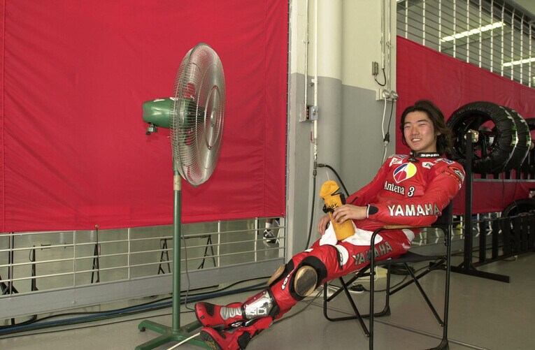 在りし日のノリック　©Satoshi Endo