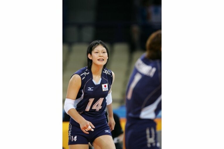 現役時代の大山加奈©JMPA