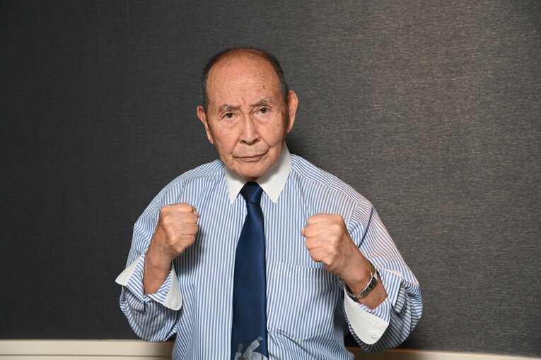 故・新間寿氏。猪木のマネージャー兼プロモータとして活躍　©Hiroki Kakehata