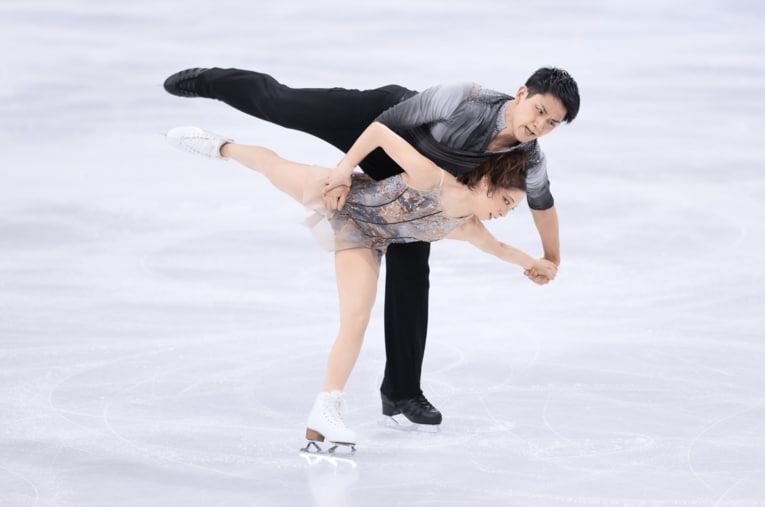 りくりゅうの「相性の良さ」は、性格だけでなく、スケート技術そのものにもあった ／ photograph by Kaoru Watanabe／JMPA