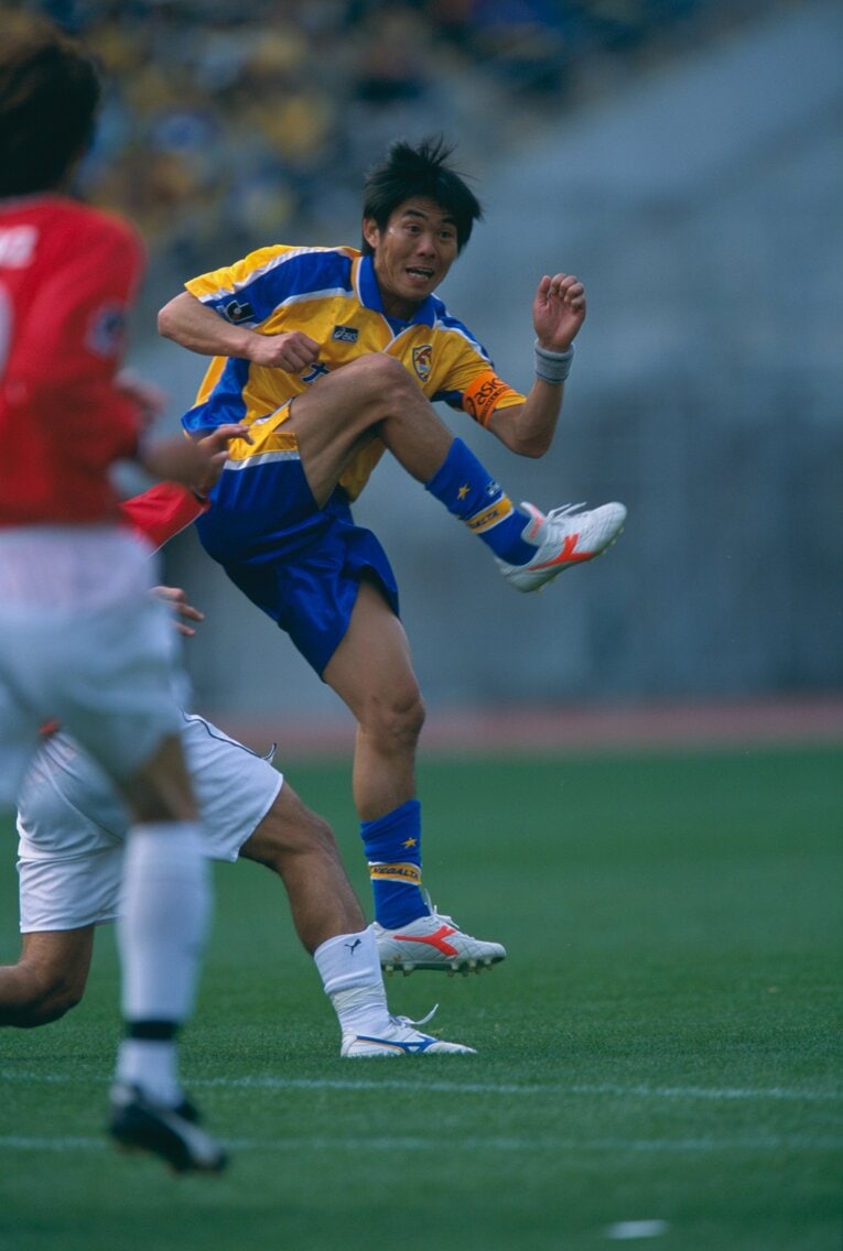 2002年、ベガルタ仙台時代　©Kazuaki Nishiyama