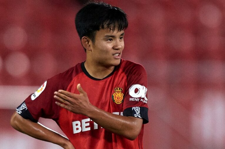 2季ぶりのスペイン1部リーグ・マジョルカ復帰が発表された久保建英（2020年撮影） ／ photograph by Getty Images