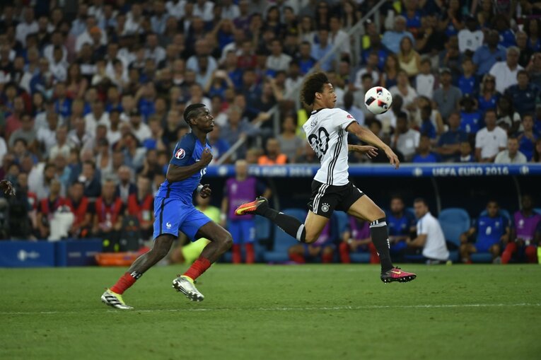 EURO2016でのポグバ　©Takuya Sugiyama