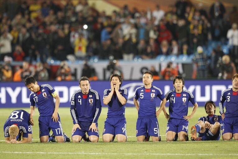 2010年南アフリカW杯　パラグアイ戦　©JMPA
