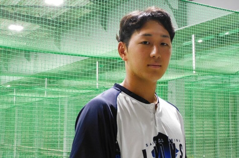 2026年シーズンで最も期待される若手投手、篠原響の名前を覚えておいて損はない ／ photograph by NumberWeb