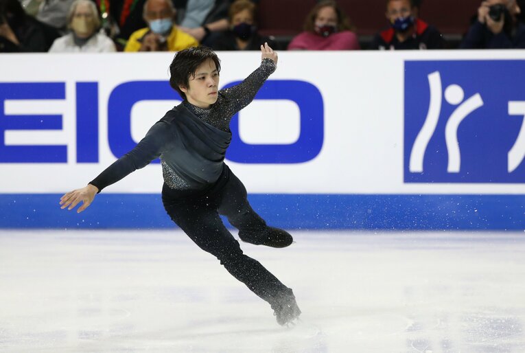 SPでの宇野昌磨の演技
