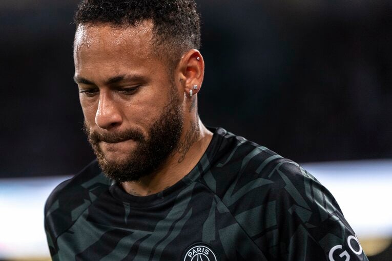 PSG時代のネイマール　©Takuya Sugiyama/JMPA