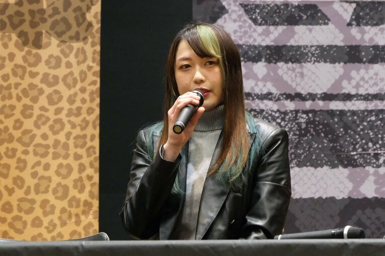 記者会見の様子　©Norihiro Hashimoto