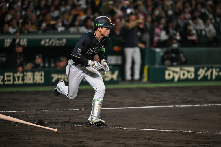 タイムリーの中川圭　©︎Nanae Suzuki