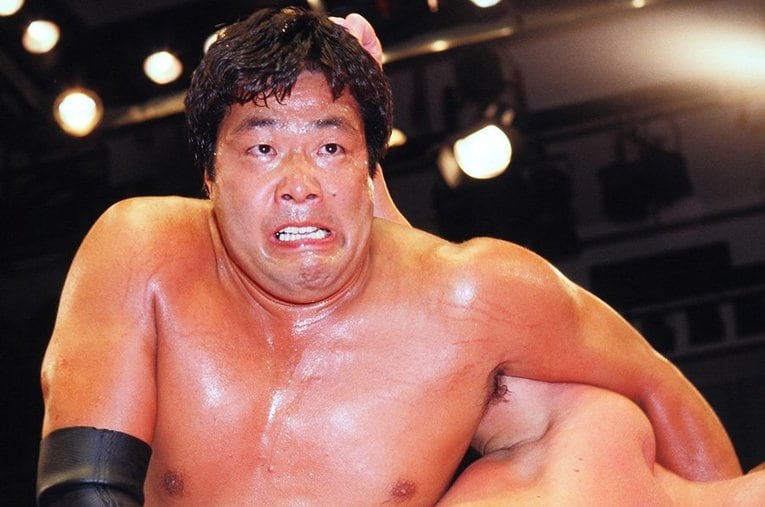 “善戦マン”、“サラリーマンレスラー”などと揶揄もされたジャンボ鶴田だが、覚醒した瞬間があった ／ photograph by AFLO