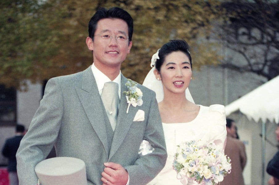 古田敦也 中井美穂 石井一久 木佐彩子 90年代 なぜ 女性アナとプロ野球選手 の結婚が増えた 出会いの場が意外と少ない プロ野球 Number Web ナンバー