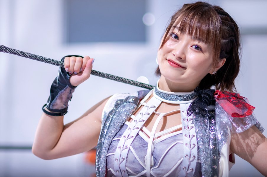 スターダムの“妖精”なつぽいが夢見る新たなベルトと“自分だけのプロレス”「性格悪いも褒め言葉です」《特別グラビア+インタビュー》<Number Web> photograph by Takuya Sugiyama