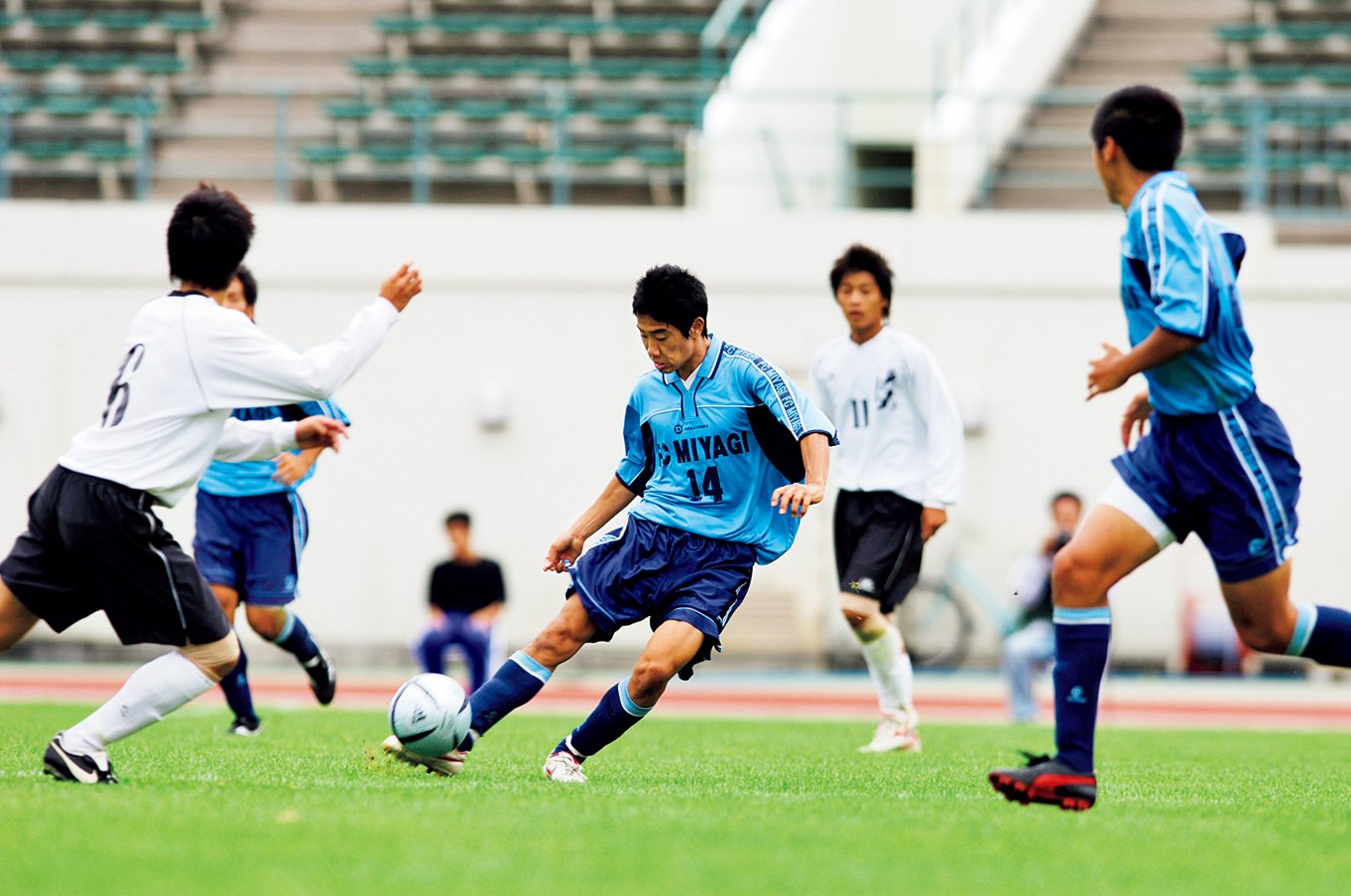 中学1年で親元を離れFCみやぎバルセロナに入団　©︎Getty Images