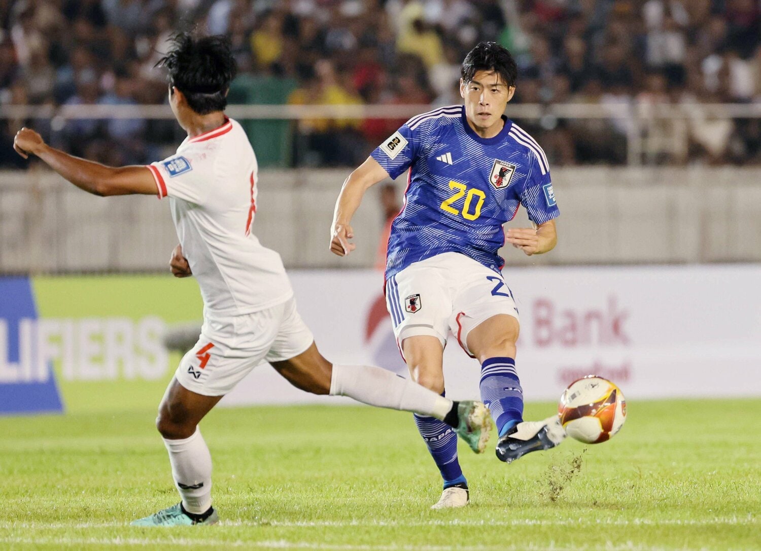 鈴木唯人の未招集は、チアゴ記者から見ると最も痛いと感じているようだ　©JIJI PRESS