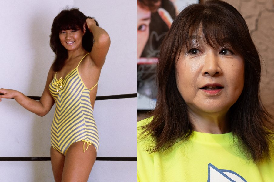 「上だけ脱いでみようか」21歳でヌード写真集を“出版させられた”アイドルレスラーの告白…ジャンボ堀に全女関係者が放った“衝撃の言い訳”とは？＜Number Web＞ photograph by L)AFLO、R)Shiro Miyake