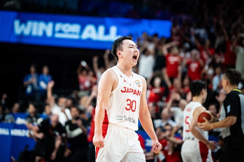 ネブラスカ大在学中のクラッチシューターである富永。ドイツ戦では3Pシュート1本に抑えられていた　©︎FIBA