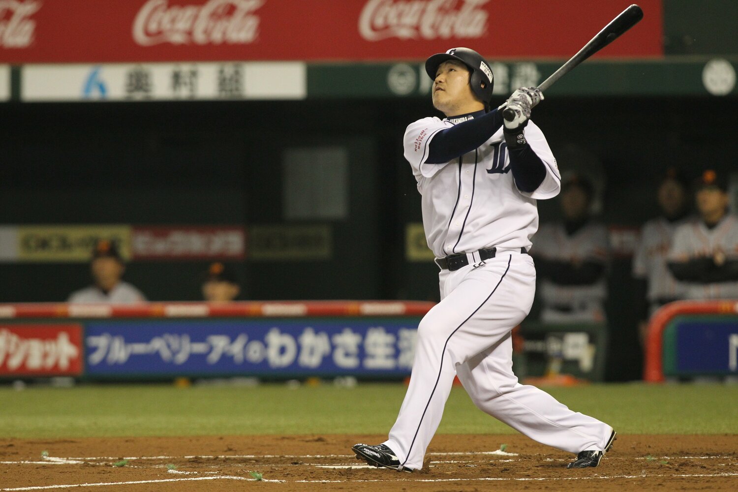 2011年の中村。投高打低のなかで48本塁打を放つ大活躍だった　©Hideki Sugiyama