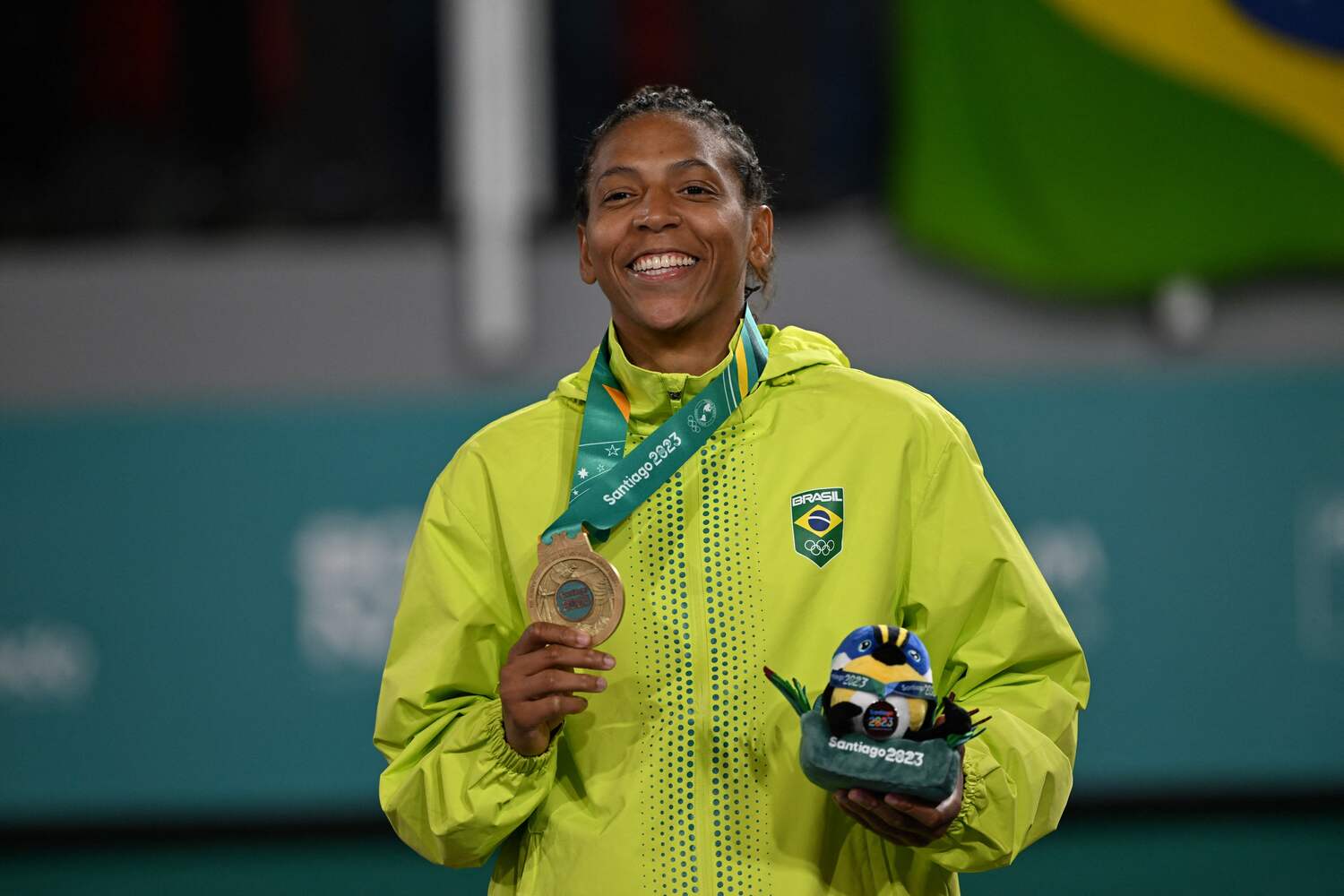 パン・アメリカン大会で優勝したラファエラ・シルバ ©AFP/JIJI PRESS