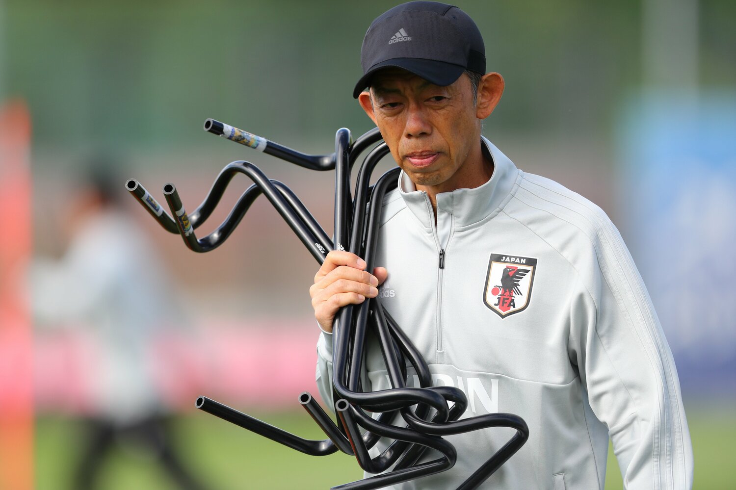 現在はV・ファーレン長崎でフィットネスコーチを務める早川氏。日本代表の前はジェフ千葉やガンバ大阪に携わった経歴を持つ ©AFLO