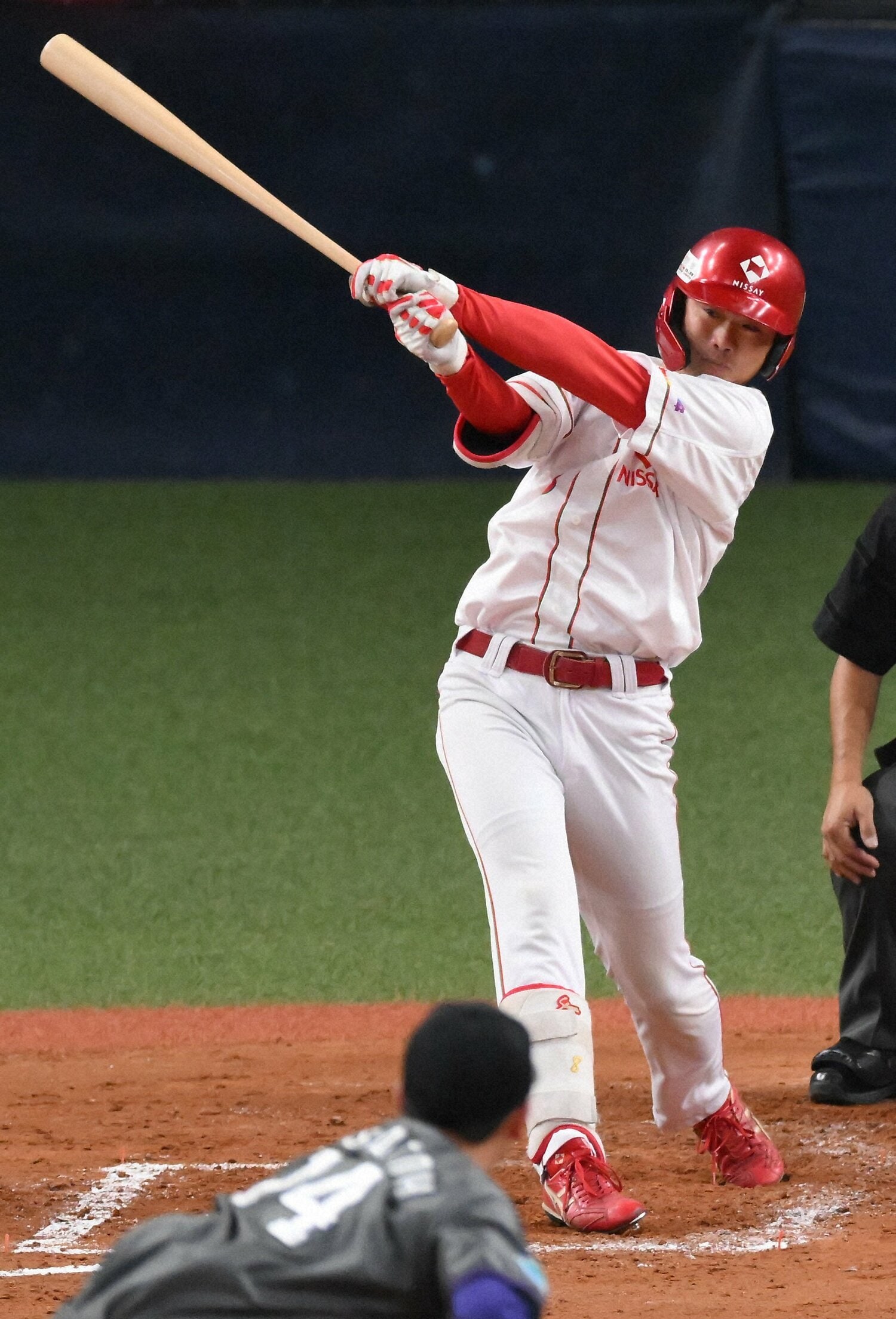 中津大和（日本生命）／23歳／外野手／178cm・80kg ／右投左打　©Mainichi Newspapers