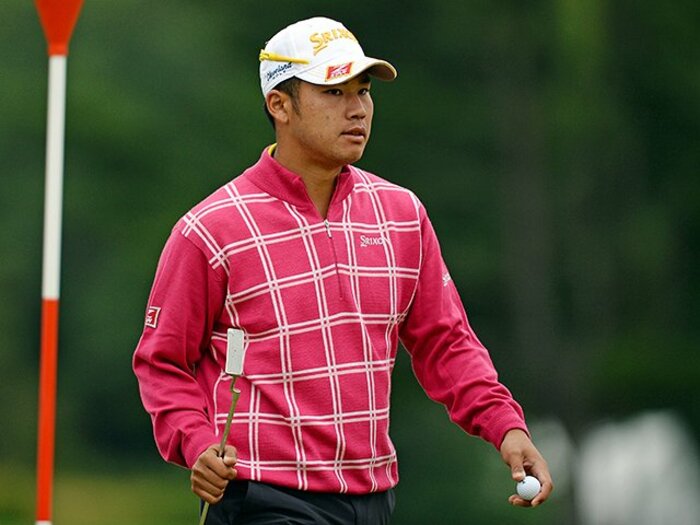 21歳の腕比べ。~松山英樹とウッズの戦績を見る~<Number Web> photograph by Ross Kinnaird/Getty Images