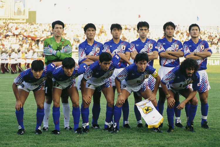 サッカー 日本代表ユニフォーム ドーハ PUMA W杯 アメリカ アジア最終 