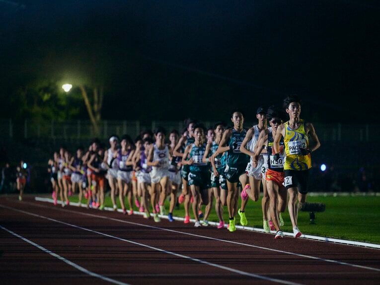 明治、青山学院、立教、中央、法政の5大学対抗で行われるMARCH対抗戦　©Yuki Suenaga