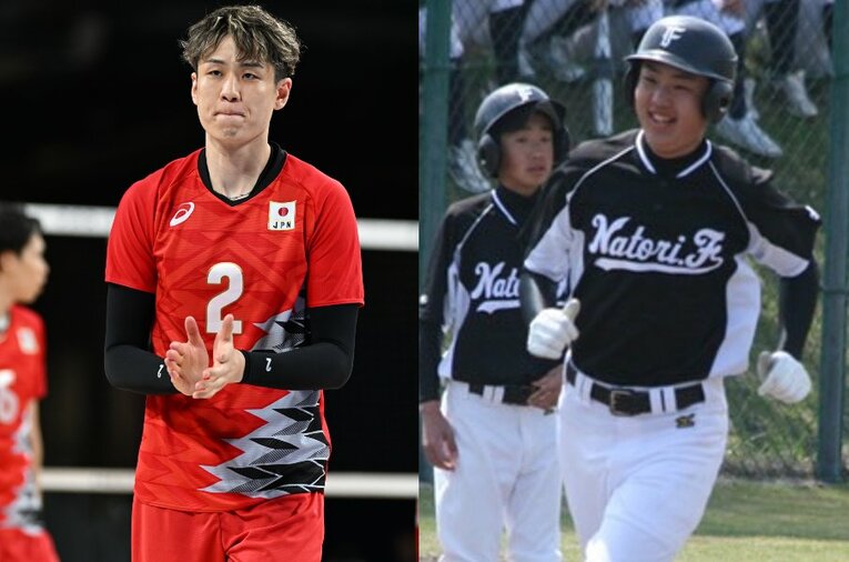 中学まで野球に夢中だった小野寺太志（28歳）。高校からバレーボールをはじめ、日本代表まで上り詰めた ／ photograph by L）Naoya Sanuki/JMPA