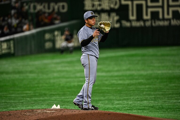 阪神・村上頌樹　©︎Nanae Suzuki