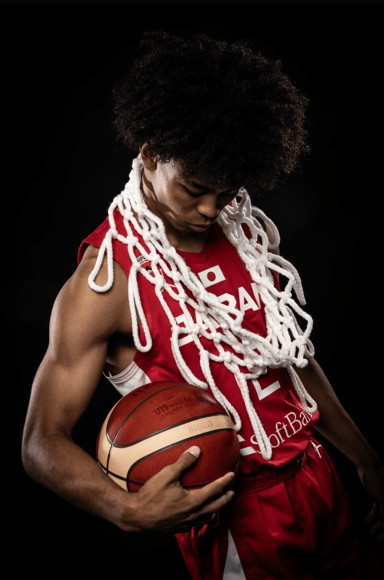 ロロ・ルドルフ／U19日本代表　©︎FIBA