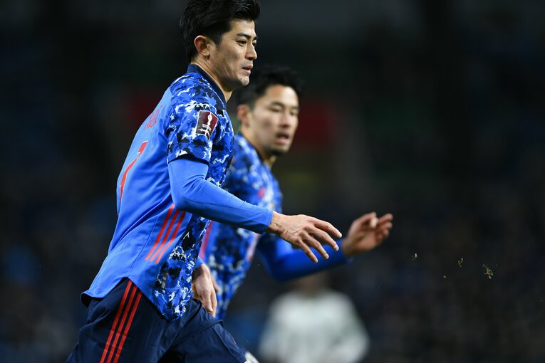 2022年2月1日、W杯アジア最終予選のサウジアラビア戦　©Takuya Sugiyama/JMPA