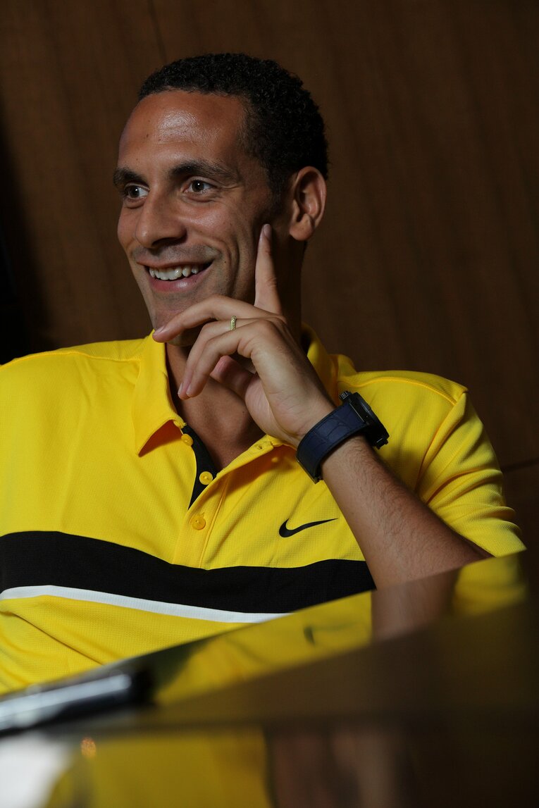 2009年、ユナイテッド所属時のファーディナンド　©Shigeki Yamamoto