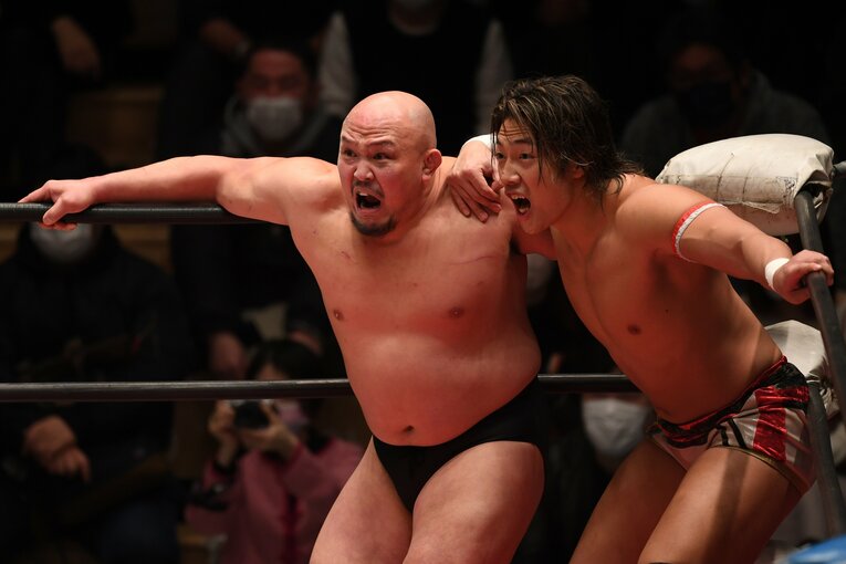 12月31日（夜）の年越しプロレス。竹下幸之介と岡林裕二