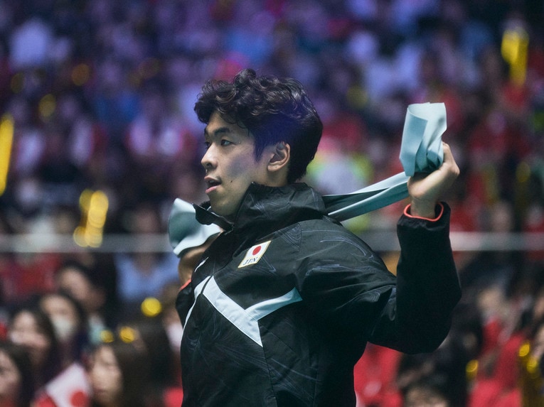 宮浦健人（パリ五輪予選トルコ戦）©︎Yuki Suenaga