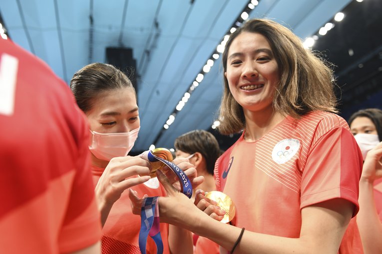 池江璃花子、大橋悠依　©︎Asami Enomoto/JMPA
