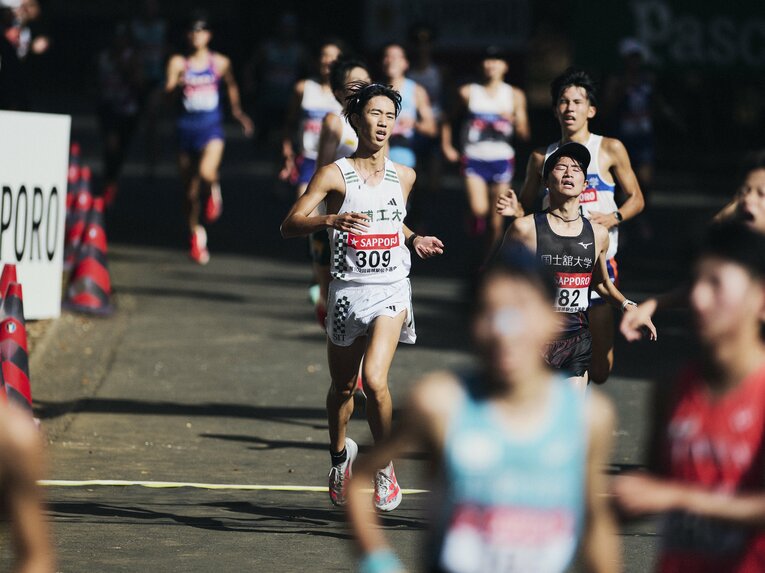 芝浦工大エースの内山は学生連合での箱根出走を目指す　©Yuki Suenaga