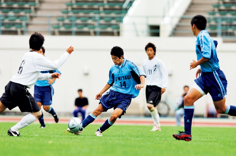 中学1年で親元を離れFCみやぎバルセロナに入団　©︎Getty Images