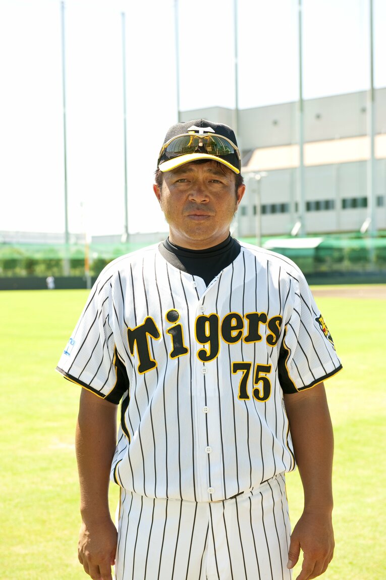 2009年、阪神コーチ時代　©︎Toshiya Kondo