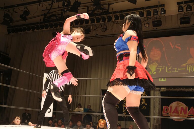 ディアナの“小学生レスラー”NENE　©Norihiro Hashimoto