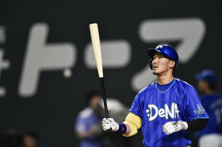 横浜時代の梶谷　©︎BUNGEISHUNJU