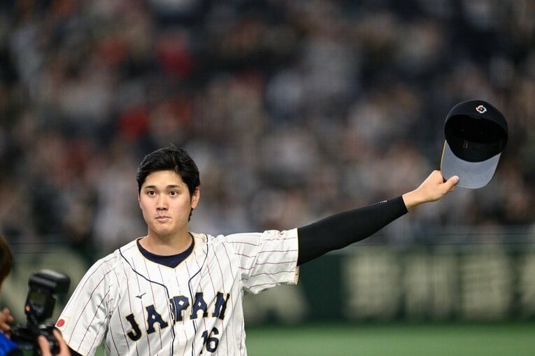 WBCでの大谷　©Nanae Suzuki